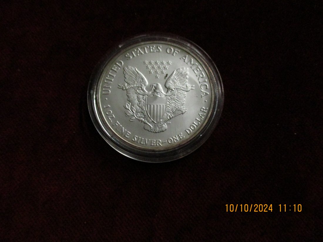  USA - American Eagle 2006 Liberty - 1 oz Silber - 0,999er Silber  teilvergoldet   