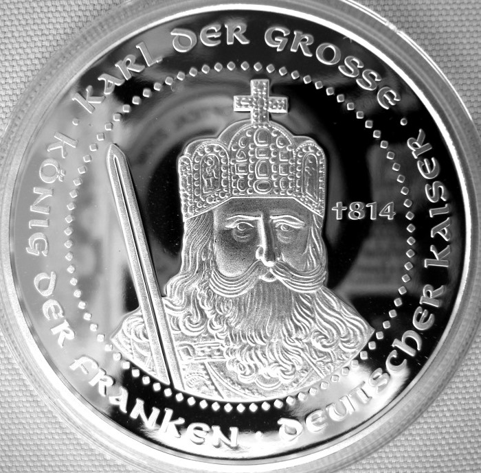  Degussa Thaler 2014, Ag 1 Oz   