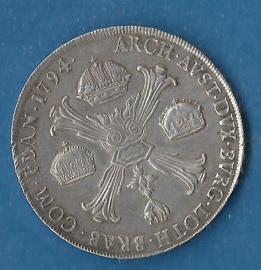  Österreich Kronenthaler 1794 Münzenankauf Koblenz Frank Maurer AF844   