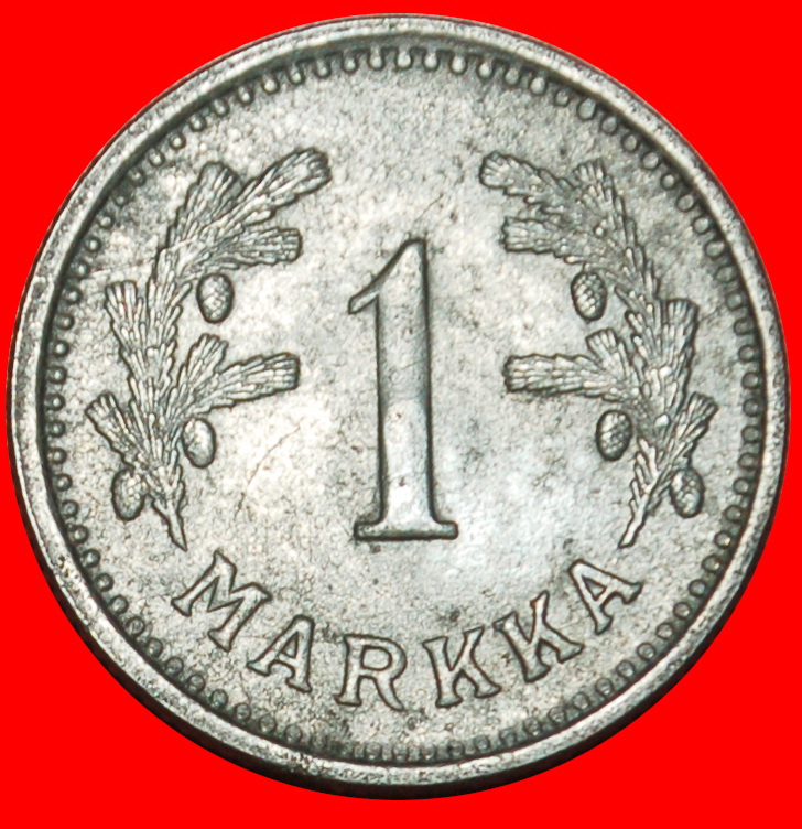  Ⰶ SPRUCE (1943-1952): FINLAND ★ 1 MARK 1944S WARTIME (1939-1945)! ★LOW START★ NO RESERVE!   