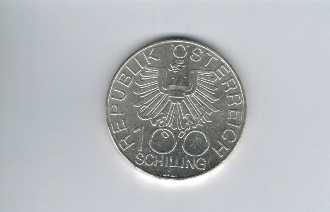  100 Schilling 1979 200 Jahre Innviertel bei Österreich silber Österreich 2.Rep (01914/22)   