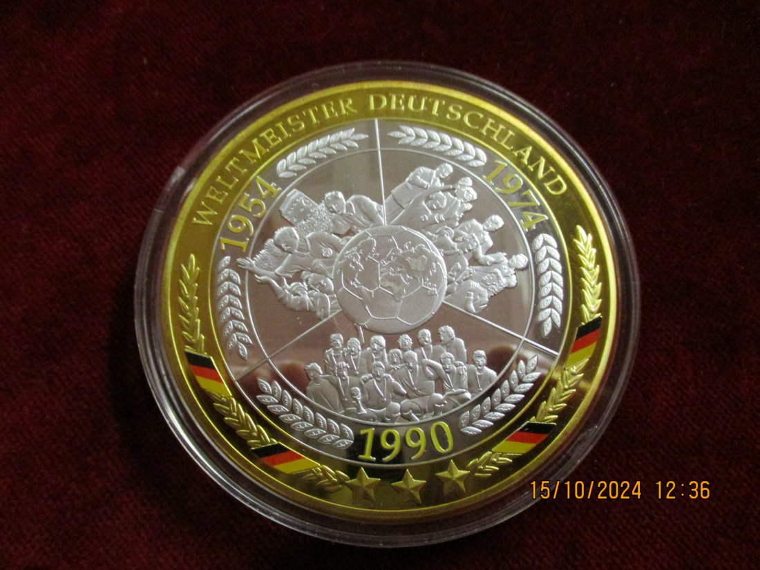  Medaille Gigant Weltmeisterschaft Deutschland /G8   