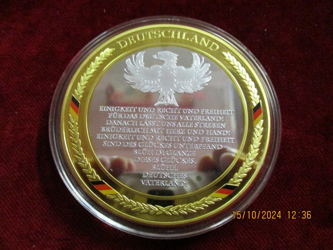  Medaille Gigant Weltmeisterschaft Deutschland /G8   