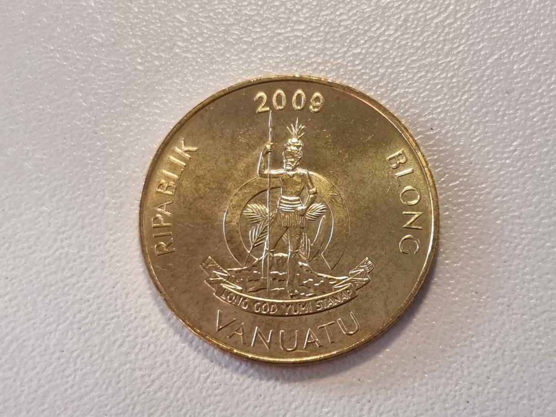  Vanuatu 5 Vatu 2009 STG   