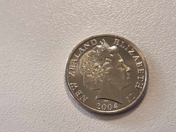  Neuseeland 5 Cents 2004 STG   