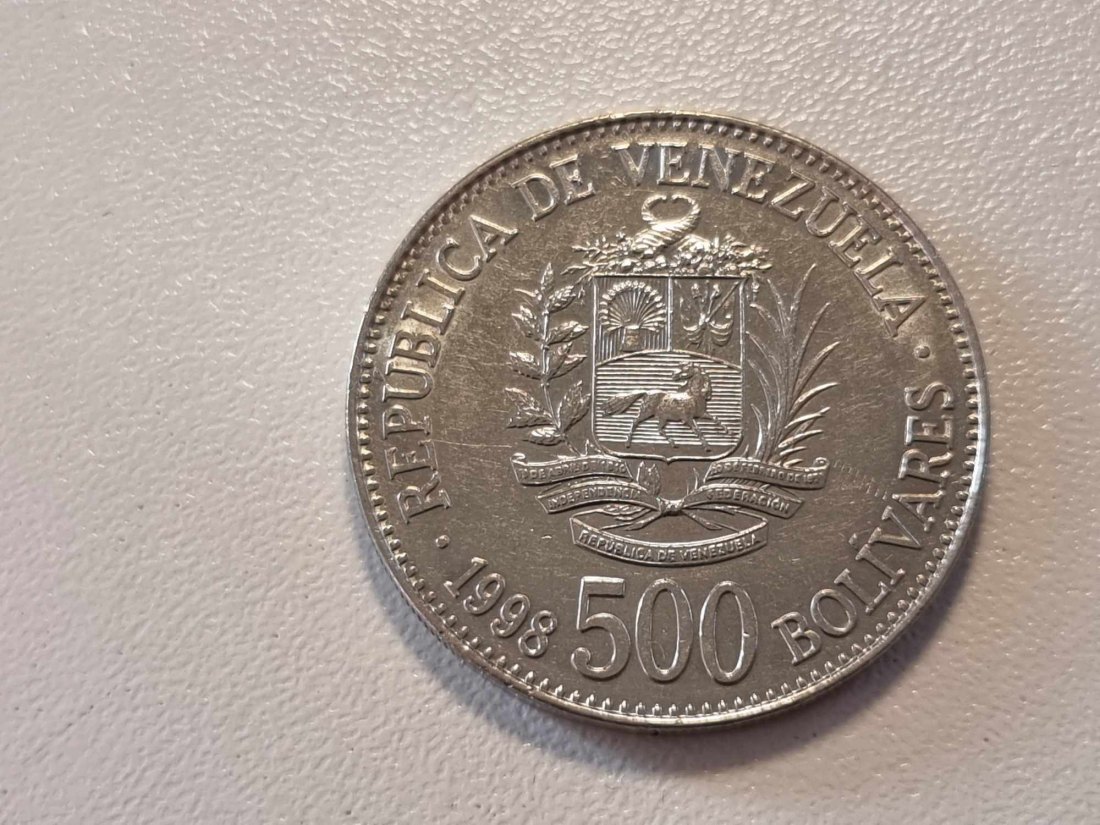  Venezuela 500 Bolivar 1999 STG   