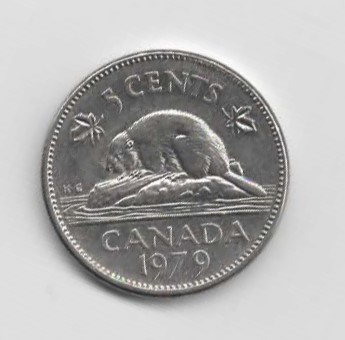  Canada 5 Cent 1979 (N240)   