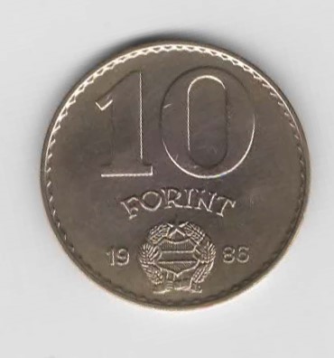  10 Forint Ungarn 1986 ( N245  )   