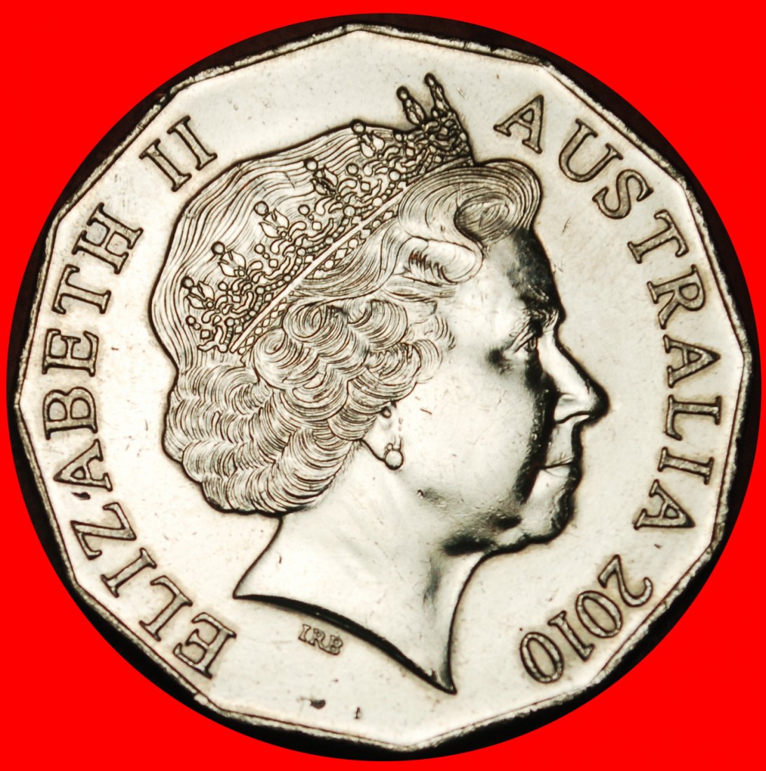  Ⰶ KANGAROO (1999-2019):AUSTRALIA★50 CENTS 2010 LUSTRE★ELIZABETH II 1953-2022★LOW START ★ NO RESERVE!   