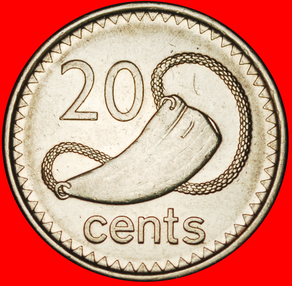  Ⰶ CANADA (2009-2010): FIJI★ 20 CENTS 2009 CACHALOT! ELIZABETH II (1953-2022)★LOW START ★ NO RESERVE!   