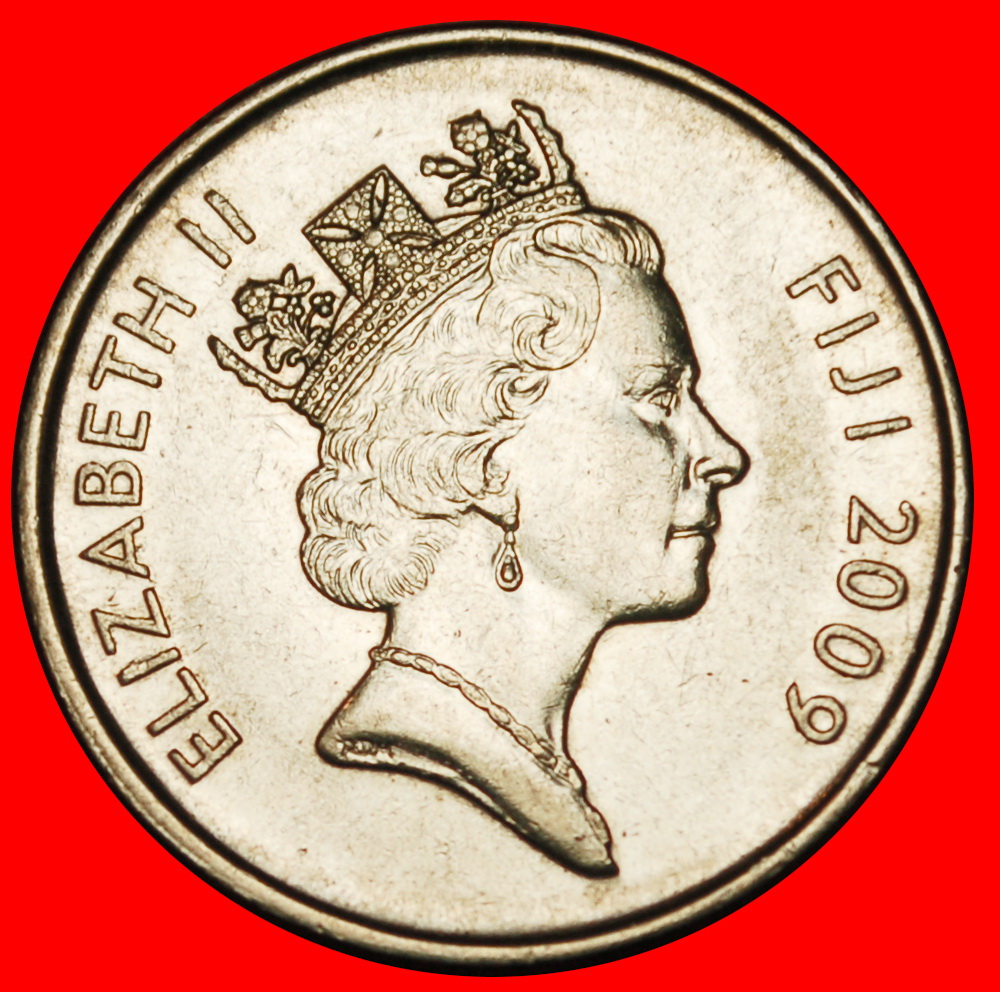  Ⰶ CANADA (2009-2010): FIJI★ 20 CENTS 2009 CACHALOT! ELIZABETH II (1953-2022)★LOW START ★ NO RESERVE!   