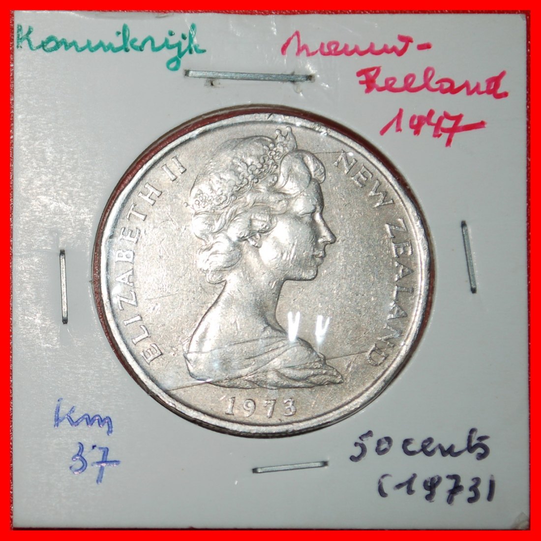  Ⰶ KANADA 1967-2006: NEUSEELAND★50 CENT 1973 SCHIFF PACKUNG!★ELIZABETH II (1952-2022)★OHNE VORBEHALT!   