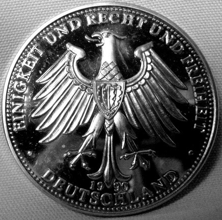  BRD 1990, Medaille, Berlin 9.11.1989, Cu/Ni   