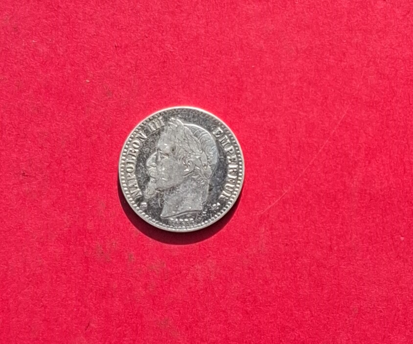  FRANKREICH 50 Cent 1866 B   