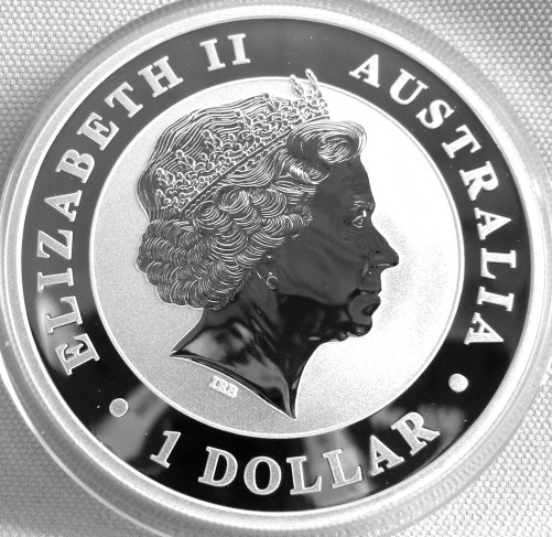  Australien, 1 Dollar 2013, Kookaburra, Ag 1 Oz   