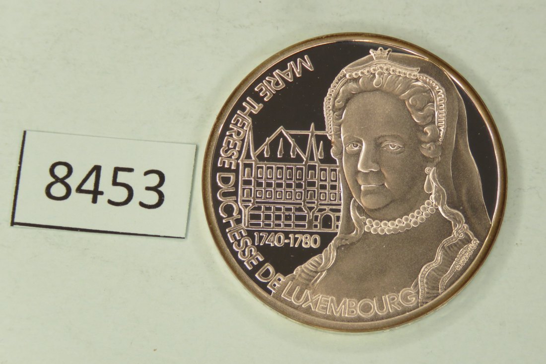  8453 Luxemburg 1994  25 ECU Marie Therese 22,78 g Silber PP 0.925   