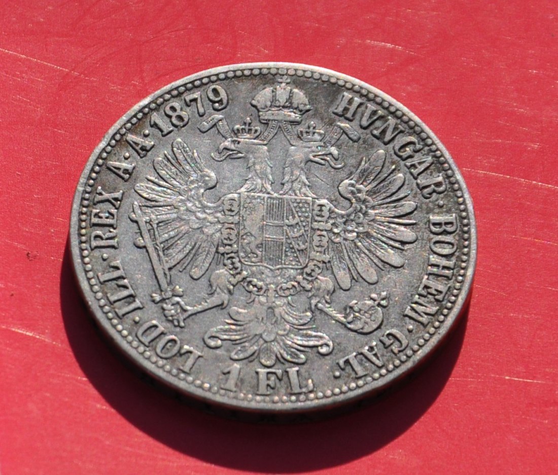  ÖSTERREICH 1 Florin 1879   