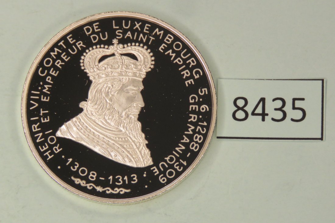  8435 Luxemburg 1993 - 20 ECU - 35 Jahre Europ. Investmentbank - 25 g Silber 0.925   