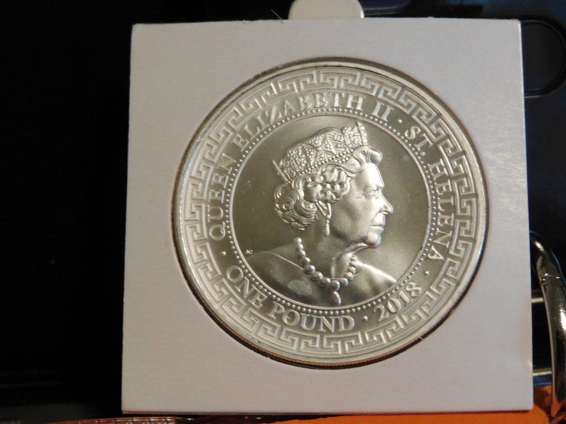  ST.HELENA ISLAND 1 POUND 2018.GRADE-PLEASE SEE PHOTOS.   