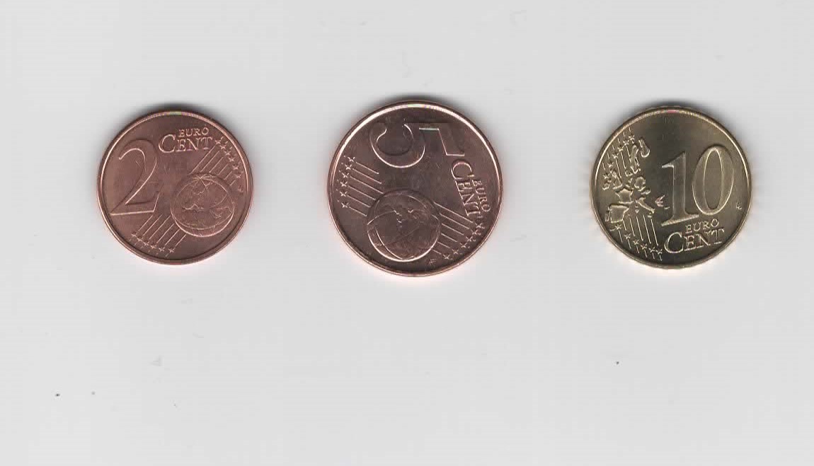  2,5und 10 Cent Niederlande 2003 ( A003)   