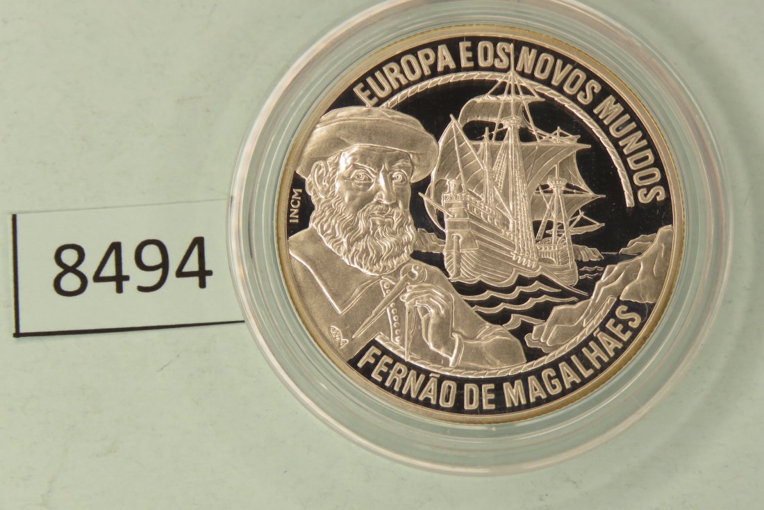  8494 Portugal 1997  25 ECU  Vasco da Gama  28 g Silber 0.925   