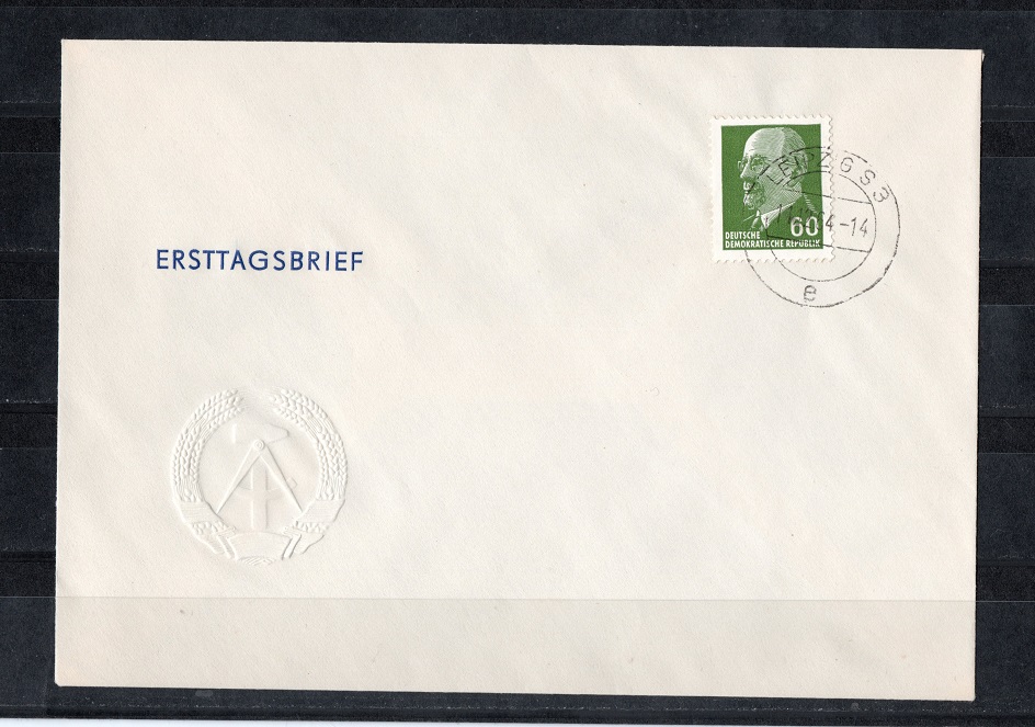  DDR 1966 Mi.1080 **Postfr.-Gestempelt auf ETB   