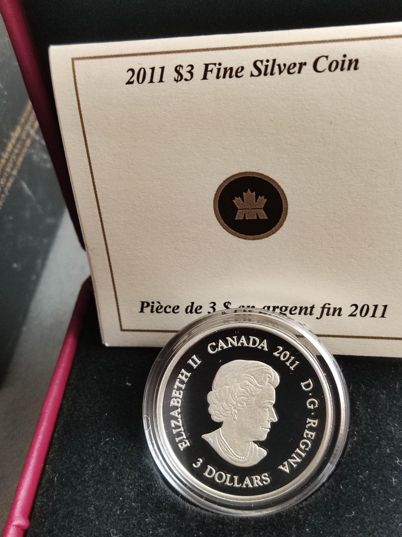  Canada Kanada 3 $ 2011 Feinsilber Birthstone January   