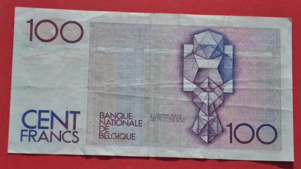  BELGIEN, 100 Frank [1978-81], Erhaltung III   