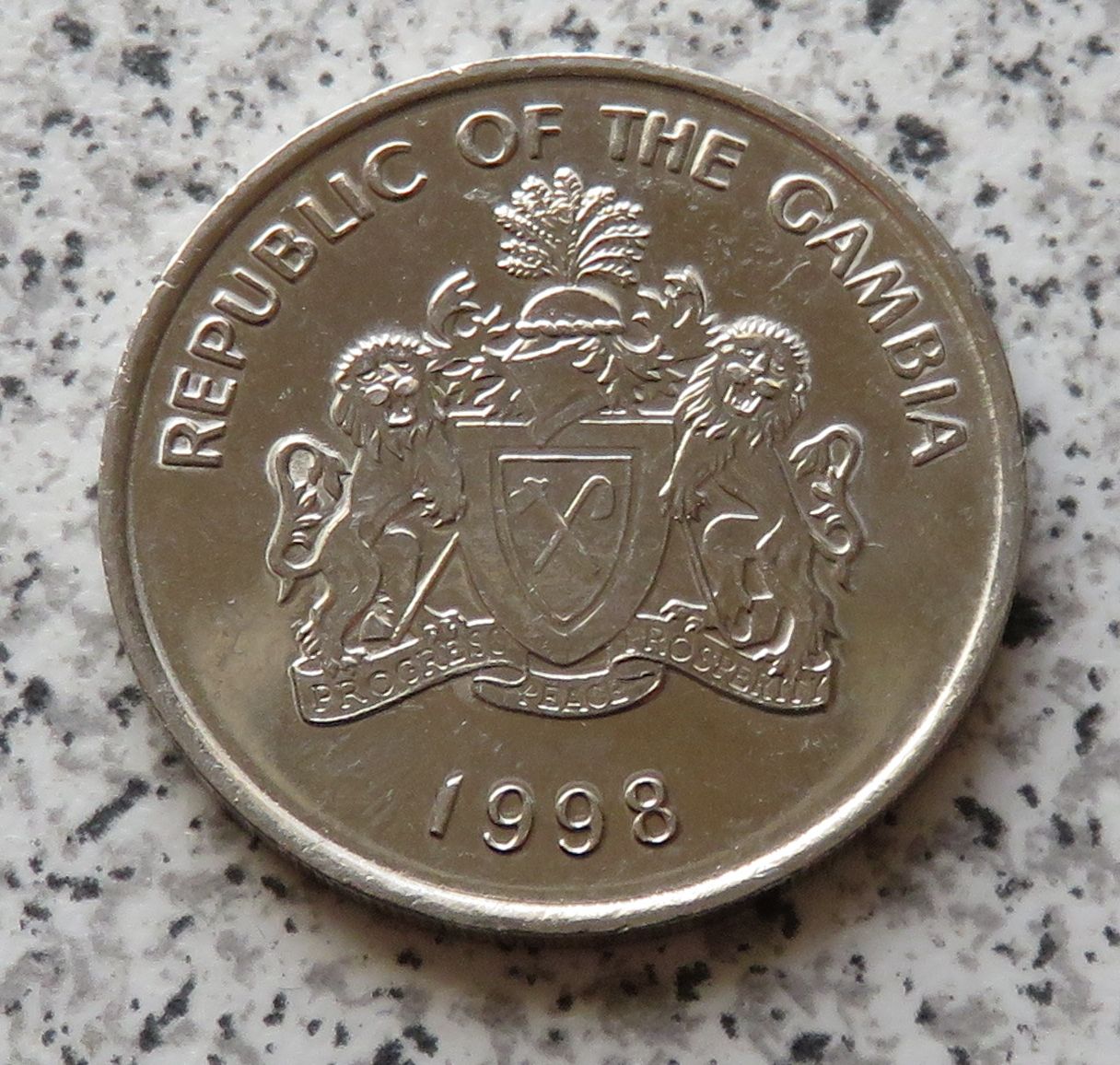  Gambia 50 Bututs 1998   