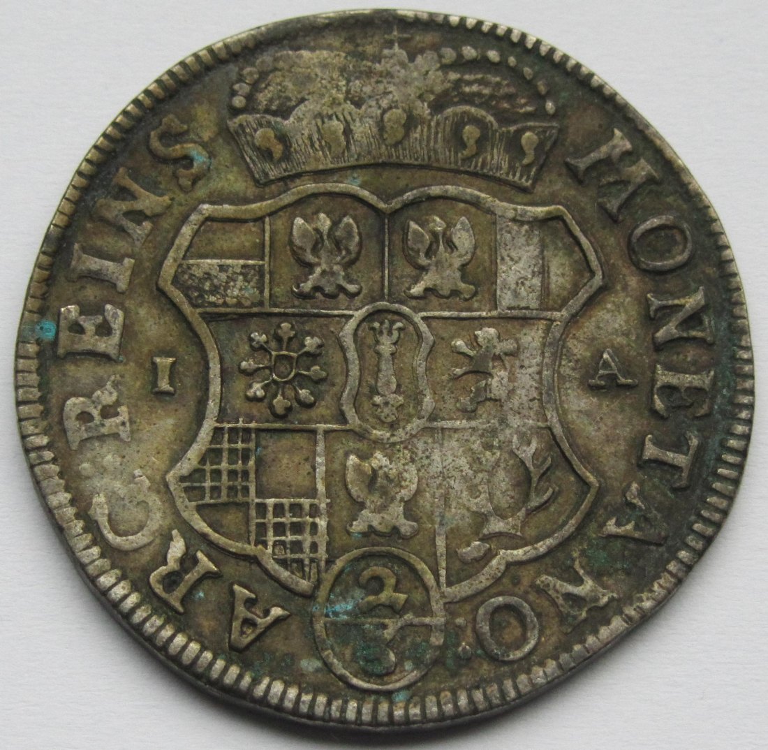  Brandenburg/Preußen: 2/3 Taler Friedrich Wilhelm 1675   