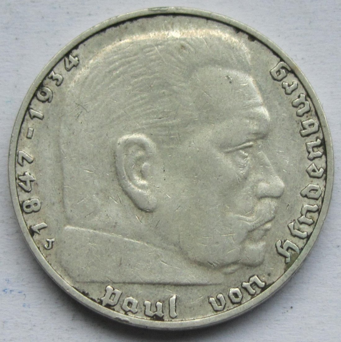  Deutsches Reich: 2 Mark 1936 J   