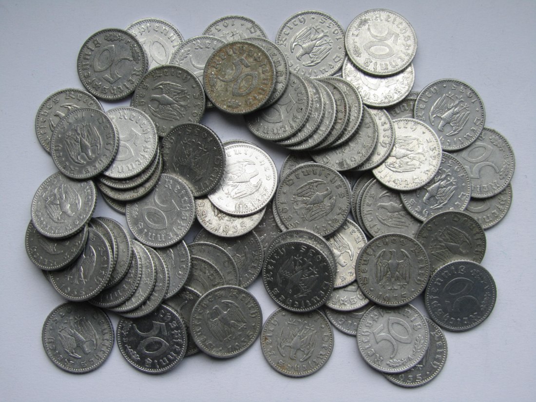  Deutsches Reich: 75 x 50 Pfennig (Jaeger 368)   