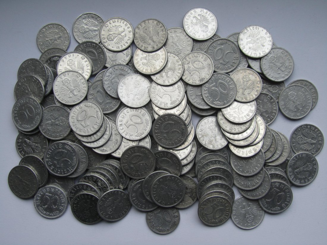  Deutsches Reich: 150 x 50 Pfennig (Jaeger 372)   