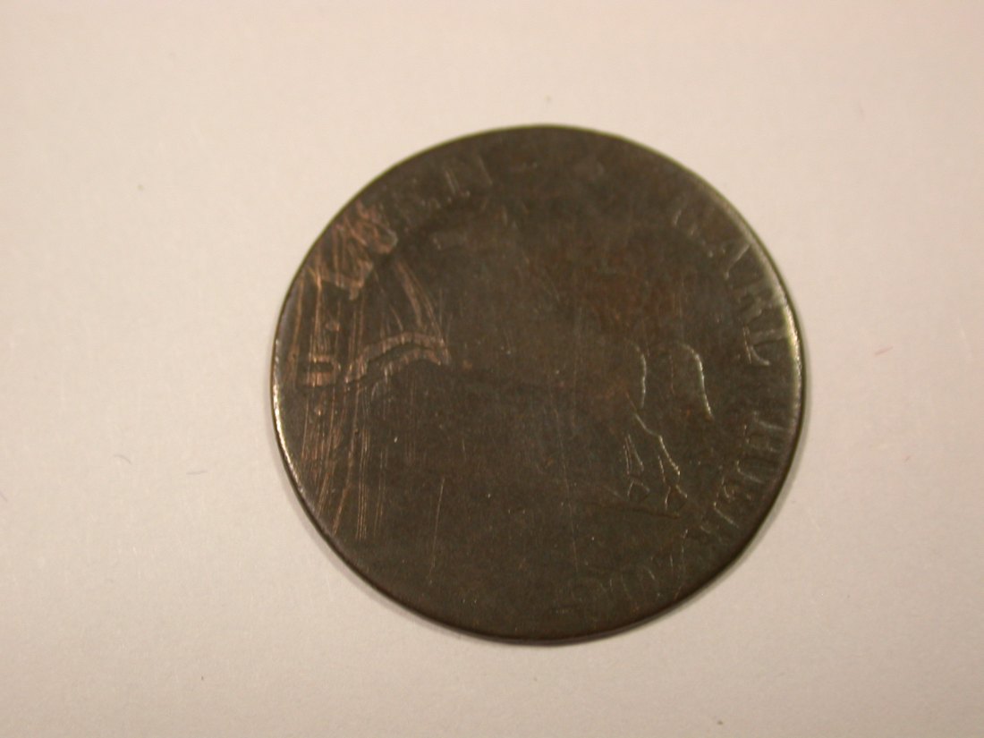  I7  Braunschweig  1 Pfennig 1829 in s-ss   Originalbilder   