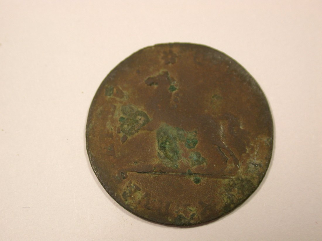  I7  Braunschweig  1 Pfennig 1769 Belegstück  Originalbilder   