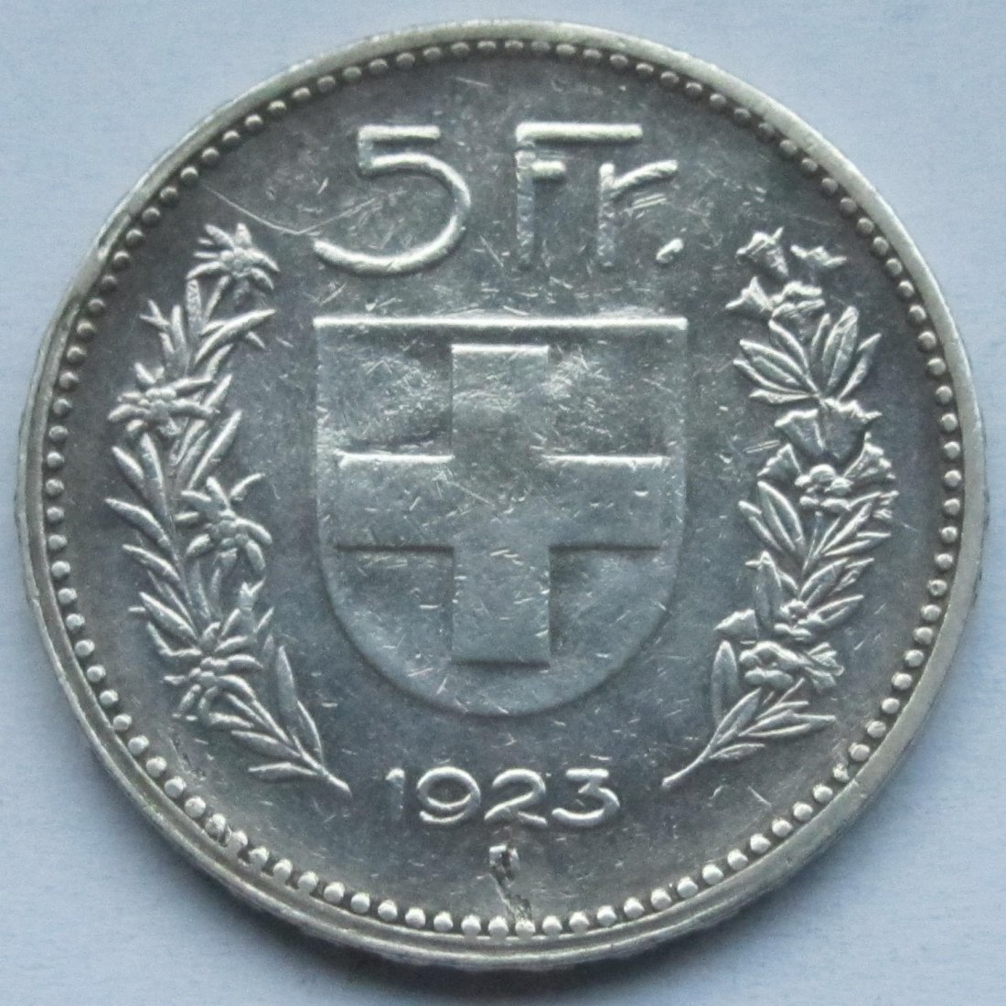  Schweiz: 5 Franken 1923   