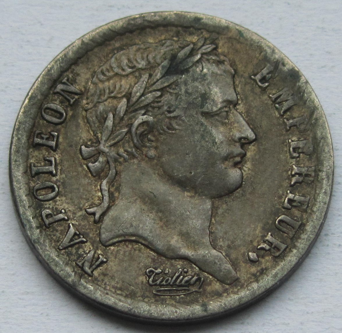  Frankreich: 1/2 Franc Napoleon 1808 W   