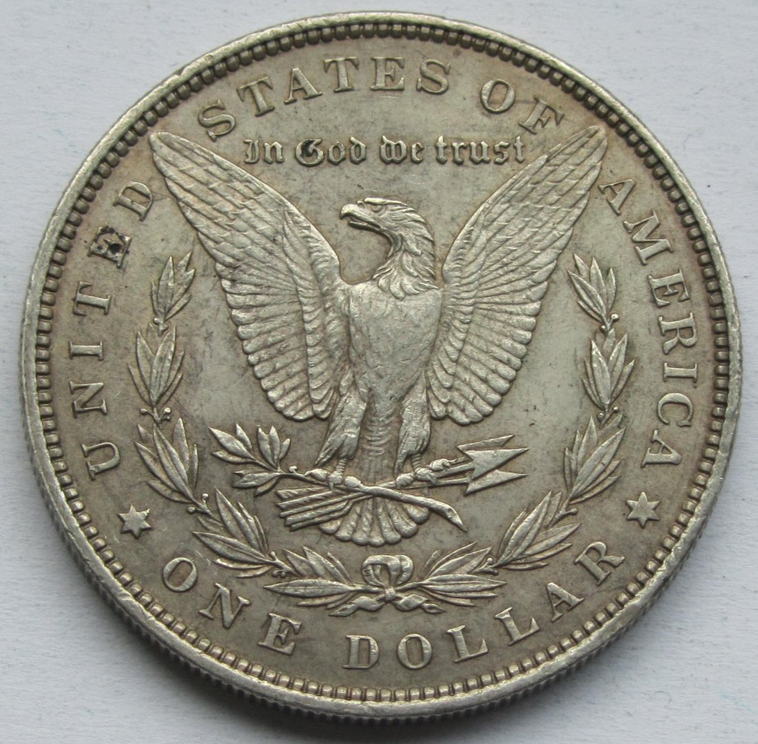  USA Vereinigte Staaten: 1 Dollar (Morgan-Dollar) 1896   