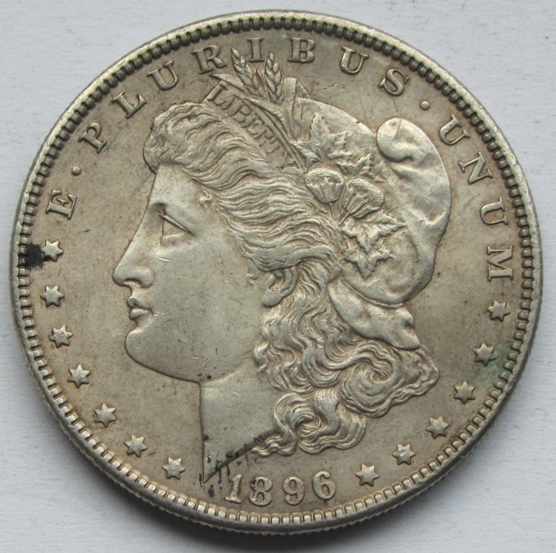  USA Vereinigte Staaten: 1 Dollar (Morgan-Dollar) 1896   