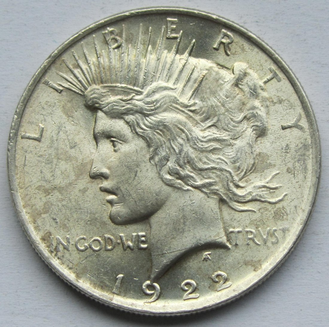  USA Vereinigte Staaten: 1 Dollar (Peace-Dollar) 1922   