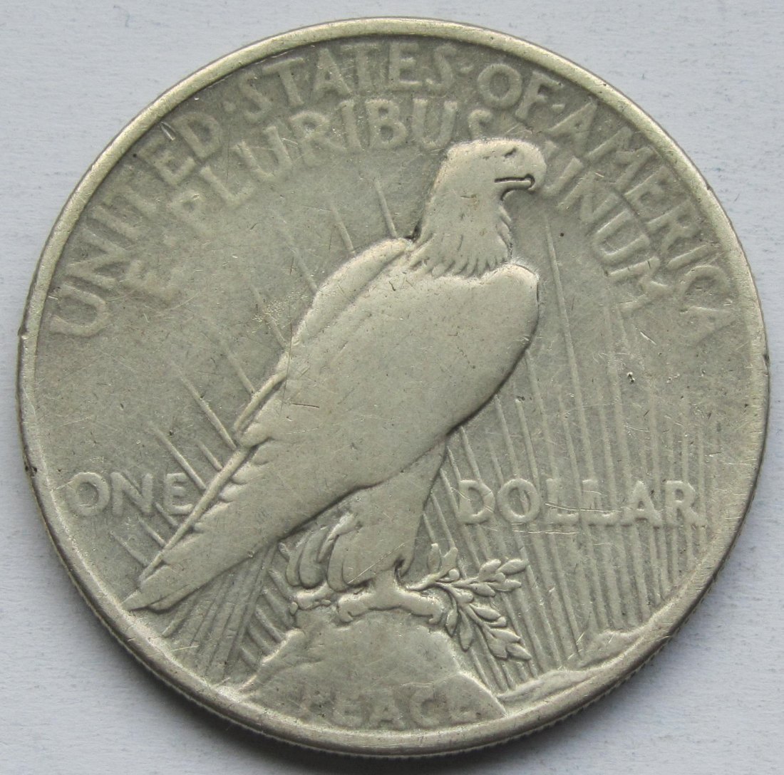  USA Vereinigte Staaten: 1 Dollar (Peace-Dollar) 1924   