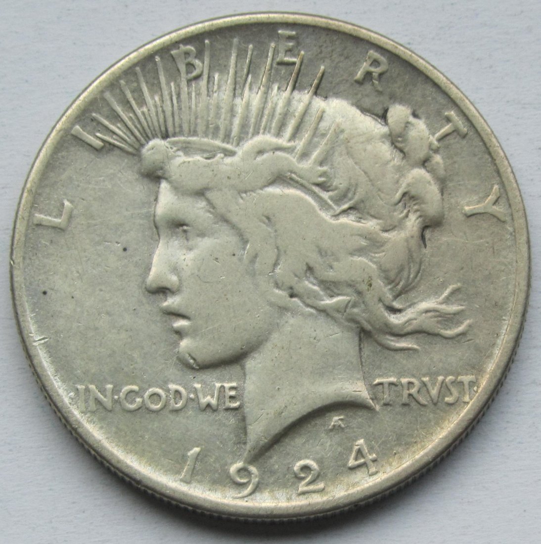  USA Vereinigte Staaten: 1 Dollar (Peace-Dollar) 1924   