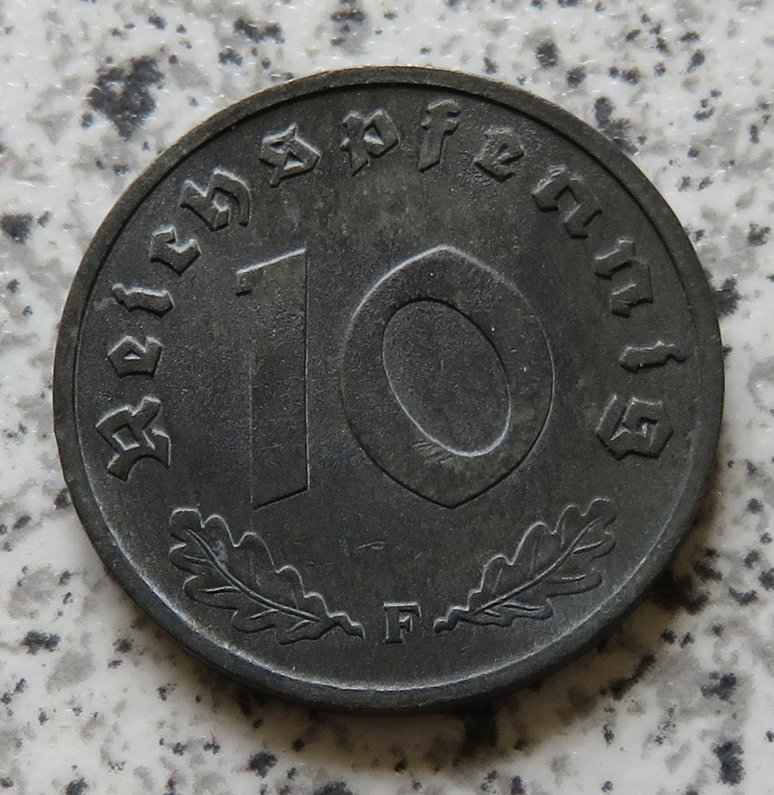  Drittes Reich 10 Reichspfennig 1940 F   