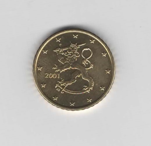  50 Cent Finnland 2001 unzirkuliert (N249)   