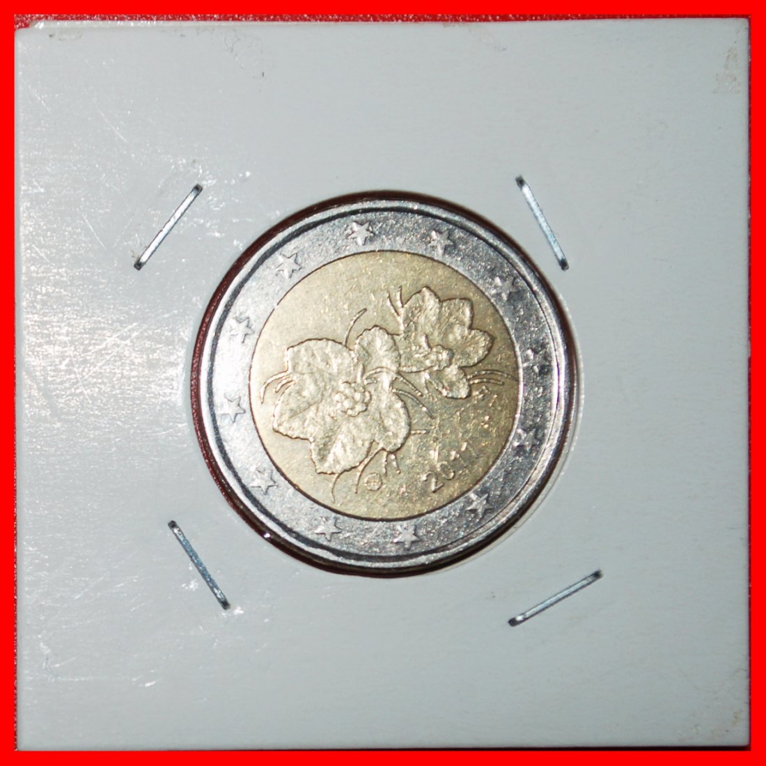  Ⰶ NON-PHALLIC TYPE (2006-2024): FINLAND ★ 2 EUROS 2011! IN HOLDER! ★LOW START★NO RESERVE!   