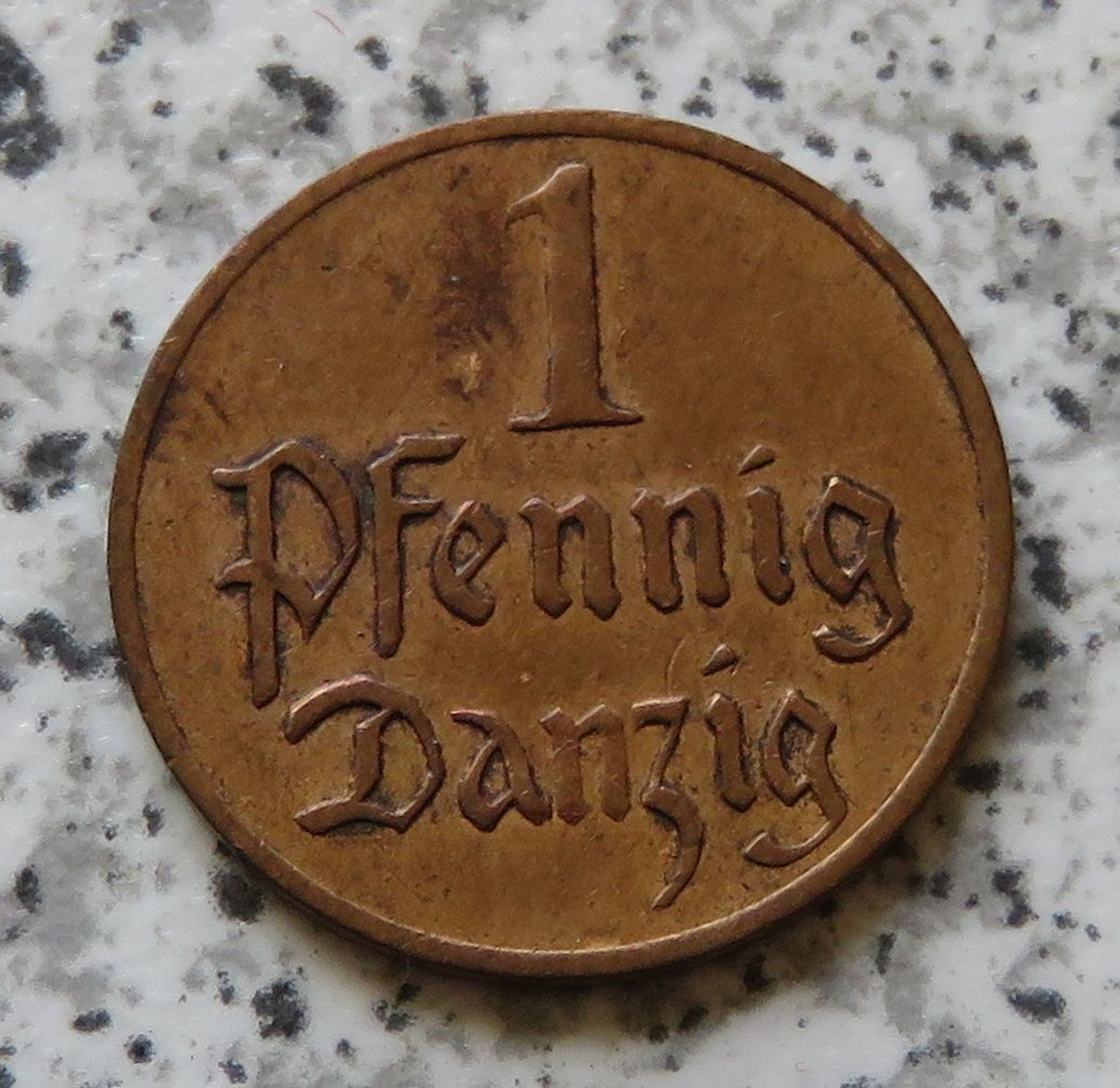  Danzig 1 Pfennig 1926   