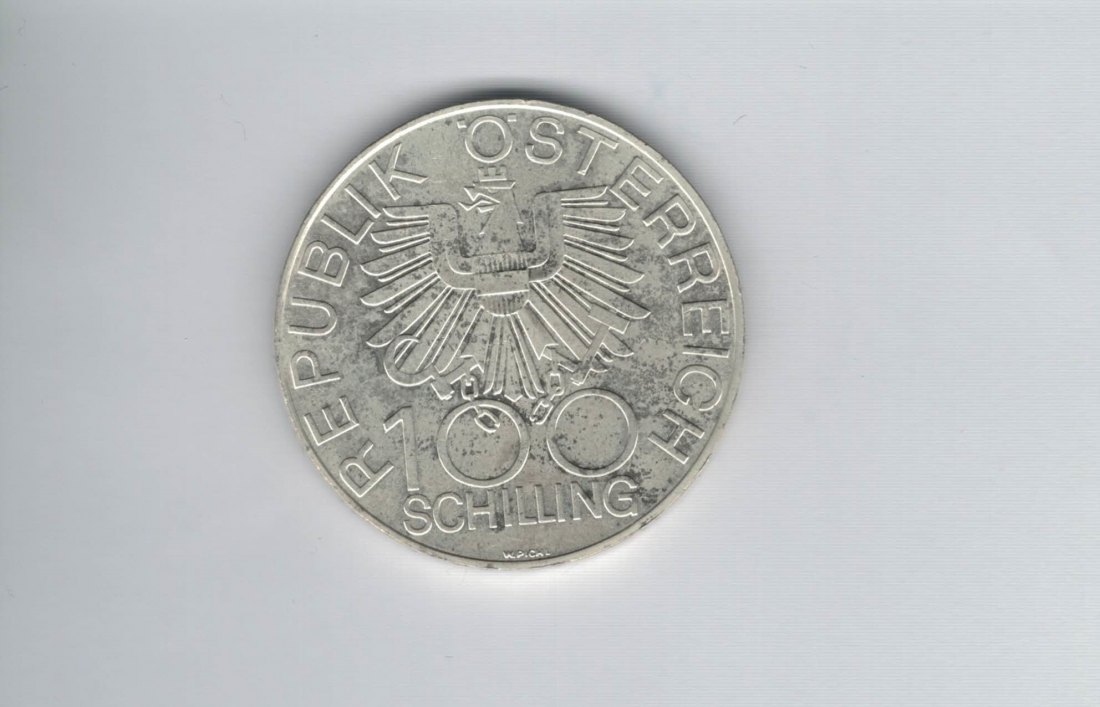  100 Schilling 1979 200 Jahre Innviertel bei Österreich silber Österreich 2.Rep (01914/22)   