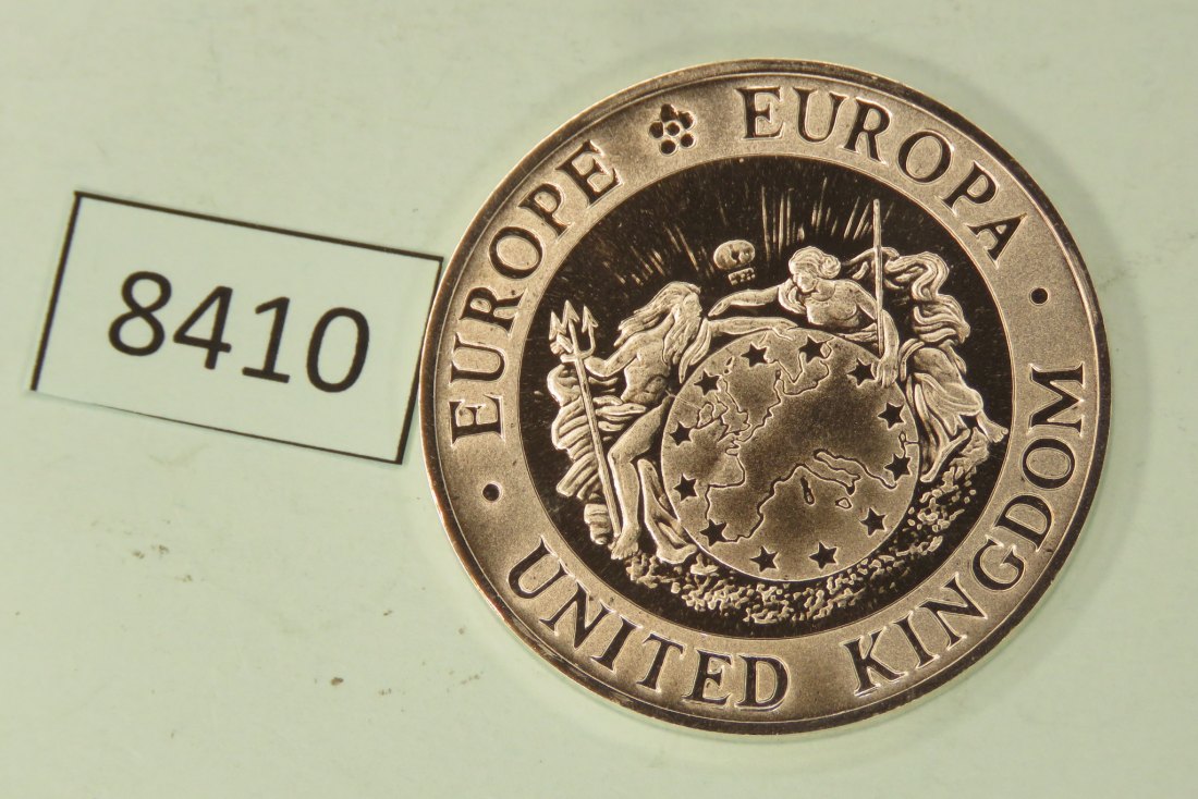  8410 UNITED KINGDOM 1994 - 25 ECU - Sir Francis Drake 22,8 g Silber 0.925   