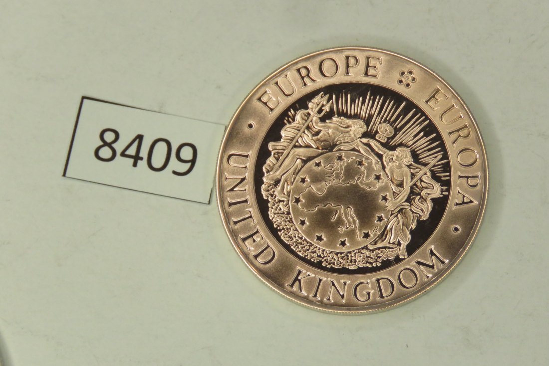  8409 UNITED KINGDOM 1993 - 25 ECU - London - 22,8 g Silber 0.925   