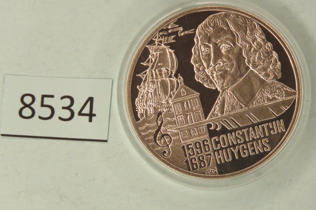  8534 Niederlande   1996 - 20 EURO - Huygens -  15 g Silber 0.800   